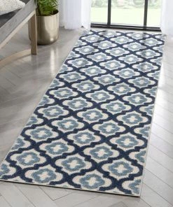 Well Woven Illuminate Blue Modern Indoor Outdoor Rug 30 Well Woven Illuminate Blue Modern Indoor Outdoor Rug