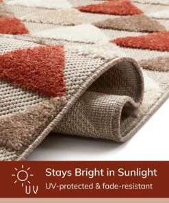 Well Woven Dream Beige Modern Indoor Outdoor Rug