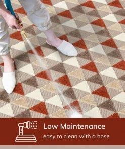 Well Woven Dream Beige Modern Indoor Outdoor Rug