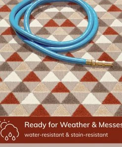 Well Woven Dream Beige Modern Indoor Outdoor Rug