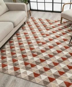 Well Woven Dream Beige Modern Indoor Outdoor Rug