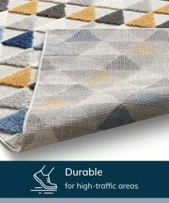 Well Woven Dream Blue Modern Indoor Outdoor Rug