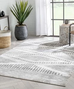 Well Woven Aosta Tribal Diamond Pattern Ivory Grey Rug Global 14 Well Woven Aosta Tribal Diamond Pattern Ivory Grey Rug Global