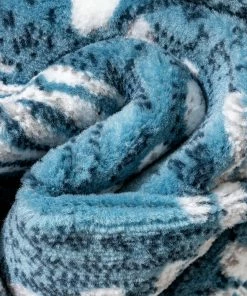 Well Woven Global Aosta Tribal Diamond Pattern Light Blue Rug