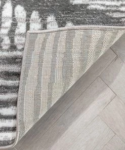 Well Woven Aosta Tribal Diamond Pattern Grey Rug 12 Well Woven Aosta Tribal Diamond Pattern Grey Rug