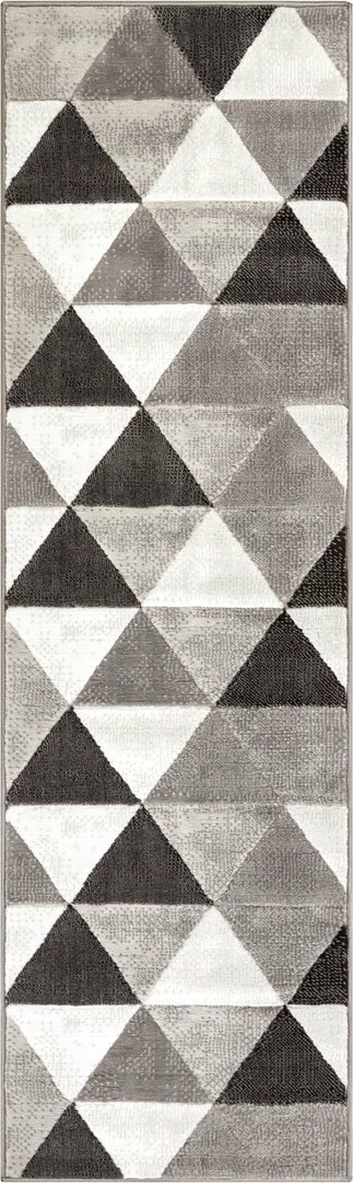 Well Woven Retro Shapes Grey Modern Rug 5'3" X 7'3" Geometric 11 Well Woven Retro Shapes Grey Modern Rug 5'3" X 7'3" Geometric