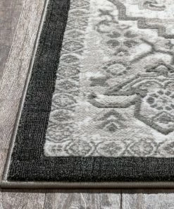 Well Woven Caya Vintage Medallion Oriental Grey Rug 13 Well Woven Caya Vintage Medallion Oriental Grey Rug