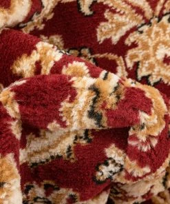 Well Woven Mykonos Traditional Oriental & Persian Red Rug