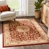 Well Woven Mykonos Traditional Oriental & Persian Red Rug