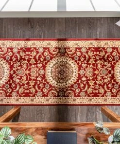 Well Woven Mykonos Traditional Oriental & Persian Red Rug