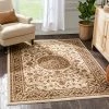 Well Woven Mykonos Traditional Oriental & Persian Ivory Rug