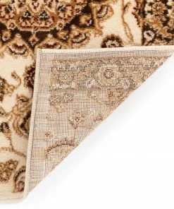 Well Woven Custom Size Runner Medallion Oriental Persian Pattern Ivory Choose Your Width X Choose Your Length Hallway Runner Rug