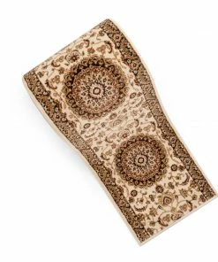 Well Woven Custom Size Runner Medallion Oriental Persian Pattern Ivory Choose Your Width X Choose Your Length Hallway Runner Rug