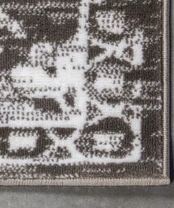 Well Woven Global Disa Vintage Medallion Grey Soft Rug By Chill Rugs