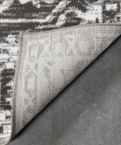 Well Woven Global Disa Vintage Medallion Grey Soft Rug By Chill Rugs