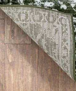 Well Woven Disa Vintage Medallion Green Soft Rug By Chill Rugs