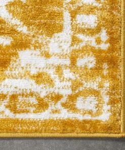 Well Woven Disa Vintage Medallion Gold Soft Rug By Chill Rugs Global