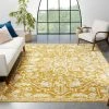 Well Woven Disa Vintage Medallion Gold Soft Rug By Chill Rugs Global