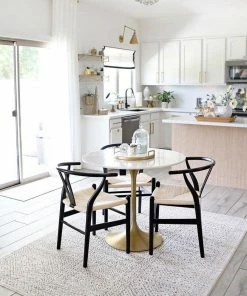 Well Woven Lyre Tribal Mosaic Tile-Work Beige & Grey Distressed High-Low Rug Global