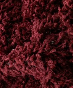 Well Woven Emerson Modern Solid Deep Red Textured Shag Rug 19 Well Woven Emerson Modern Solid Deep Red Textured Shag Rug