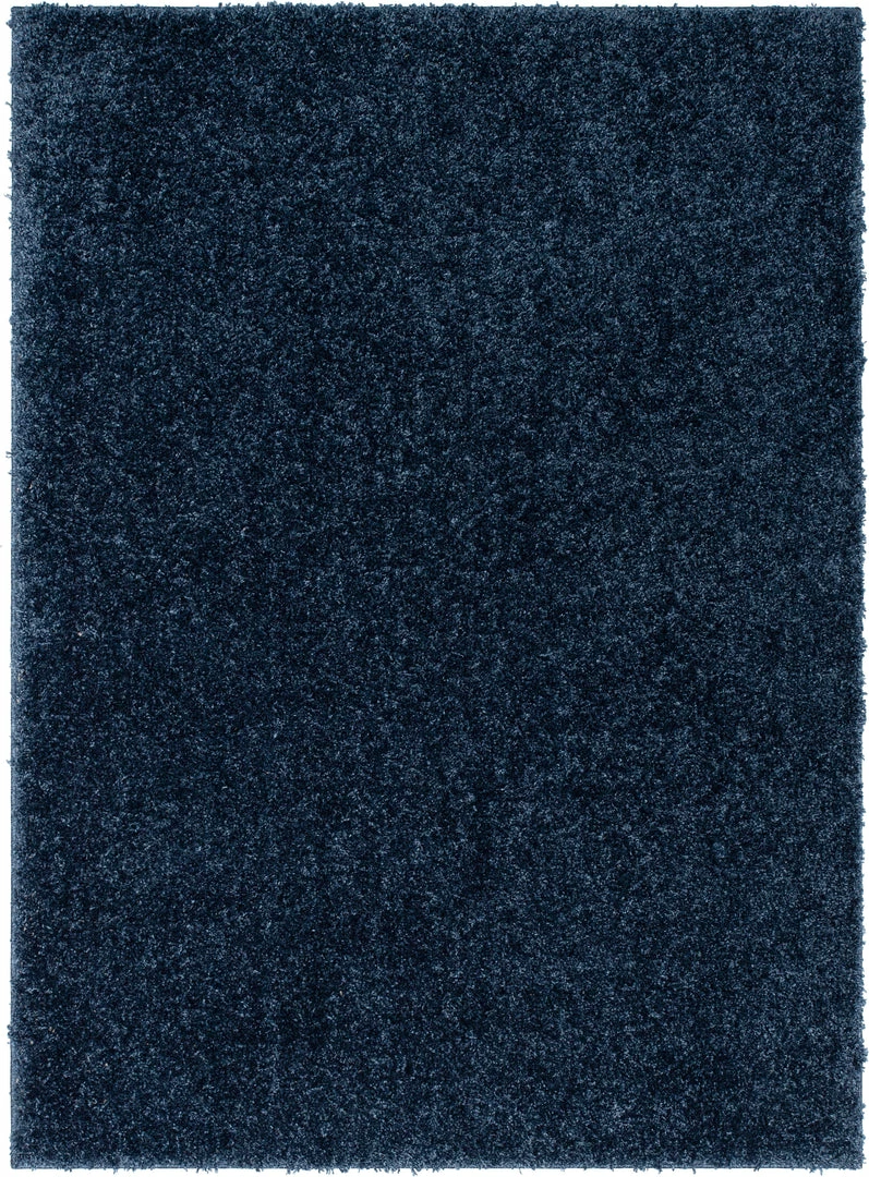 Well Woven Emerson Modern Solid Dark Blue Textured Shag Rug 2 Well Woven Emerson Modern Solid Dark Blue Textured Shag Rug