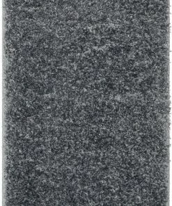 Well Woven Emerson Modern Solid Dark Grey Textured Shag Rug 24 Well Woven Emerson Modern Solid Dark Grey Textured Shag Rug