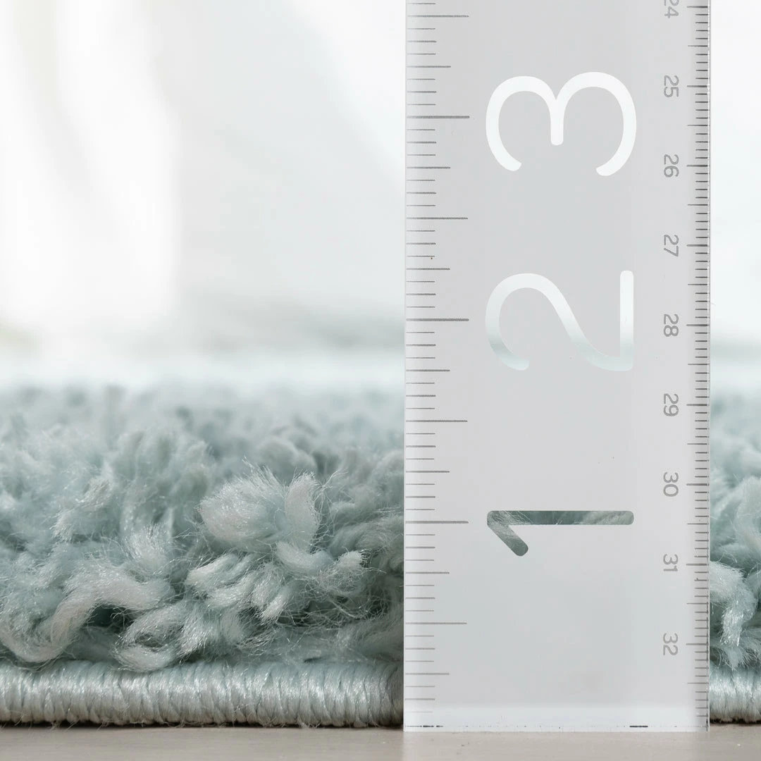 Well Woven Emerson Modern Solid Seafoam Green Textured Shag Rug 10 Well Woven Emerson Modern Solid Seafoam Green Textured Shag Rug