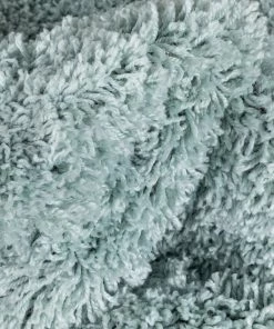 Well Woven Emerson Modern Solid Seafoam Green Textured Shag Rug 20 Well Woven Emerson Modern Solid Seafoam Green Textured Shag Rug