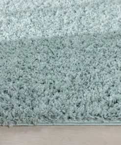 Well Woven Emerson Modern Solid Seafoam Green Textured Shag Rug 24 Well Woven Emerson Modern Solid Seafoam Green Textured Shag Rug
