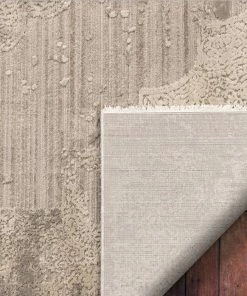 Well Woven Global Amie Beige Vintage Natural Medallion High-Low Rug 9 Well Woven Global Amie Beige Vintage Natural Medallion High-Low Rug