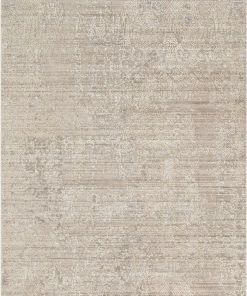 Well Woven Global Yasmine Beige Vintage Natural Oriental High-Low Rug