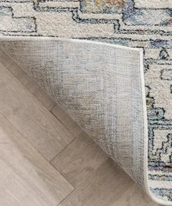 Well Woven Forli Southwestern Aztec Ivory Blue Rug