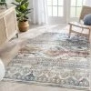 Well Woven Forli Southwestern Aztec Ivory Blue Rug