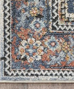 Well Woven Global Salerno Bohemian Vintage Persian Medallion Ivory Blue Rug 16 Well Woven Global Salerno Bohemian Vintage Persian Medallion Ivory Blue Rug