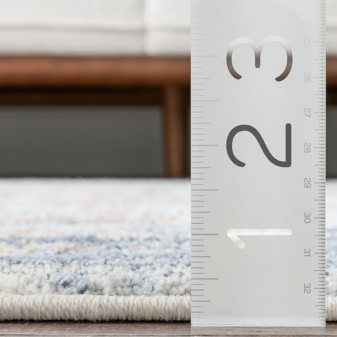 Well Woven Global Salerno Bohemian Vintage Persian Medallion Ivory Blue Rug 10 Well Woven Global Salerno Bohemian Vintage Persian Medallion Ivory Blue Rug