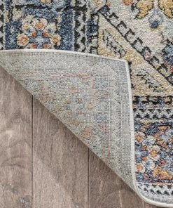 Well Woven Global Salerno Bohemian Vintage Persian Medallion Ivory Blue Rug 17 Well Woven Global Salerno Bohemian Vintage Persian Medallion Ivory Blue Rug