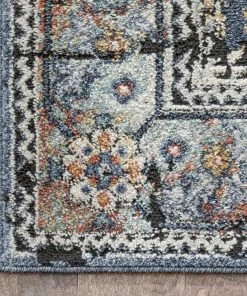 Well Woven Salerno Bohemian Vintage Persian Medallion Blue Rug Global 16 Well Woven Salerno Bohemian Vintage Persian Medallion Blue Rug Global