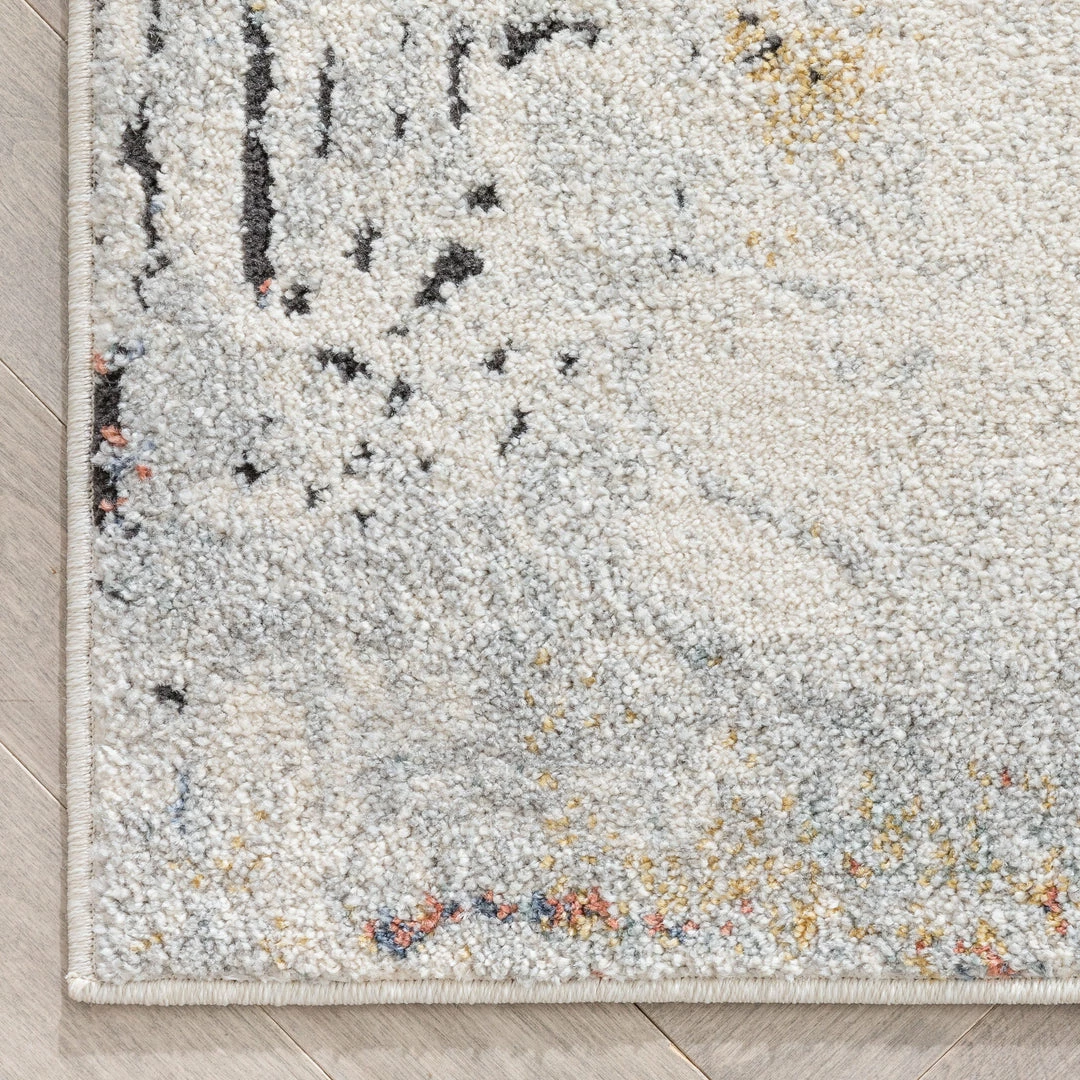 Well Woven Gela Abstract Paintsplash Light Blue Rug 4 Well Woven Gela Abstract Paintsplash Light Blue Rug