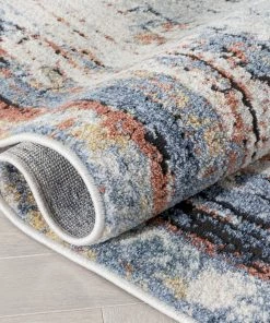 Well Woven Teramo Abstract Pattern Geometric Stripes Blue Rug Vintage 20 Well Woven Teramo Abstract Pattern Geometric Stripes Blue Rug Vintage