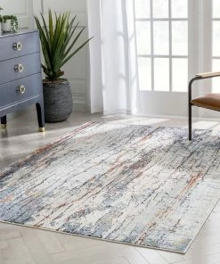 Well Woven Teramo Abstract Pattern Geometric Stripes Blue Rug Vintage 22 Well Woven Teramo Abstract Pattern Geometric Stripes Blue Rug Vintage