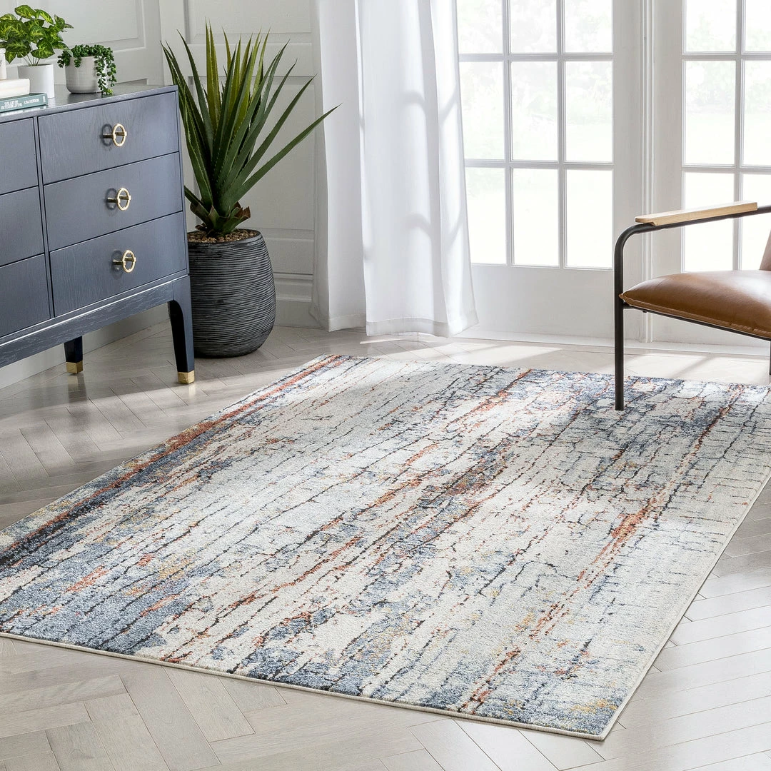 Well Woven Teramo Abstract Pattern Geometric Stripes Blue Rug Vintage 10 Well Woven Teramo Abstract Pattern Geometric Stripes Blue Rug Vintage