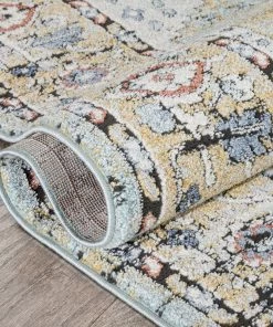 Well Woven Global Messina Vintage Oriental Medallion Green Rug