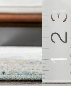 Well Woven Global Messina Vintage Oriental Medallion Green Rug