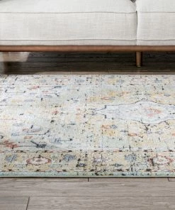 Well Woven Global Messina Vintage Oriental Medallion Green Rug