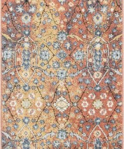 Well Woven Como Vintage Bohemian Oriental Red Rug Global