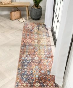 Well Woven Como Vintage Bohemian Oriental Red Rug Global