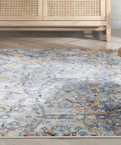 Well Woven Como Vintage Bohemian Oriental Blue Rug Global