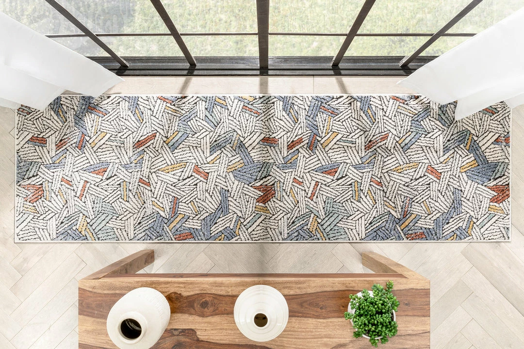 Well Woven Varese Abstract Geometric Stripes Blue Rug Vintage 13 Well Woven Varese Abstract Geometric Stripes Blue Rug Vintage