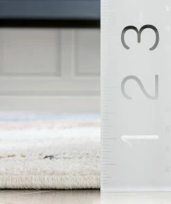 Well Woven Livorno Abstract Paintsplash Ivory Blue Rug