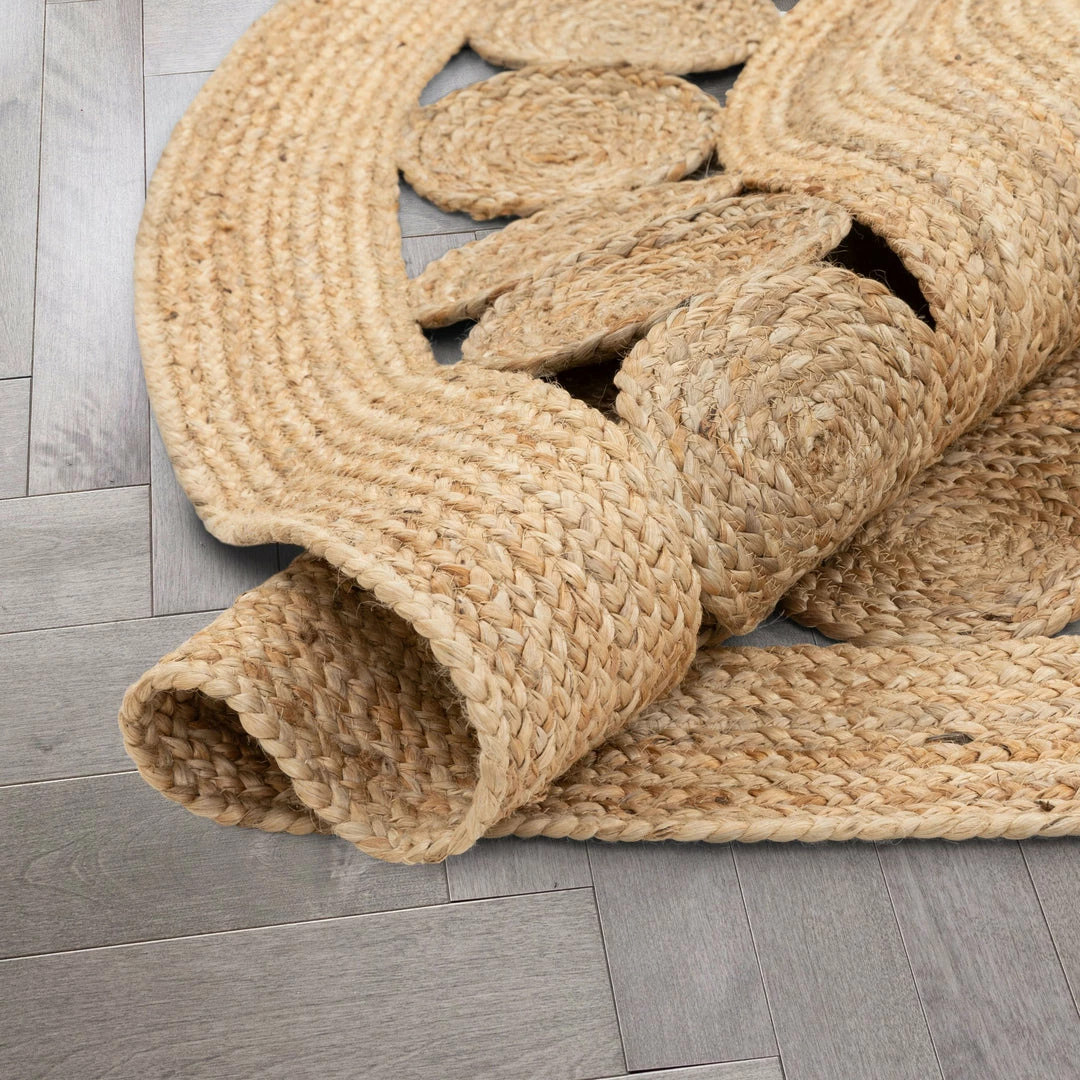 Well Woven Jute + Natural Oleana Farmhouse Jute Rug Hand-Woven Basket Weave Jute Rug Geometric Pattern Natural Color 11 Well Woven Jute + Natural Oleana Farmhouse Jute Rug Hand-Woven Basket Weave Jute Rug Geometric Pattern Natural Color